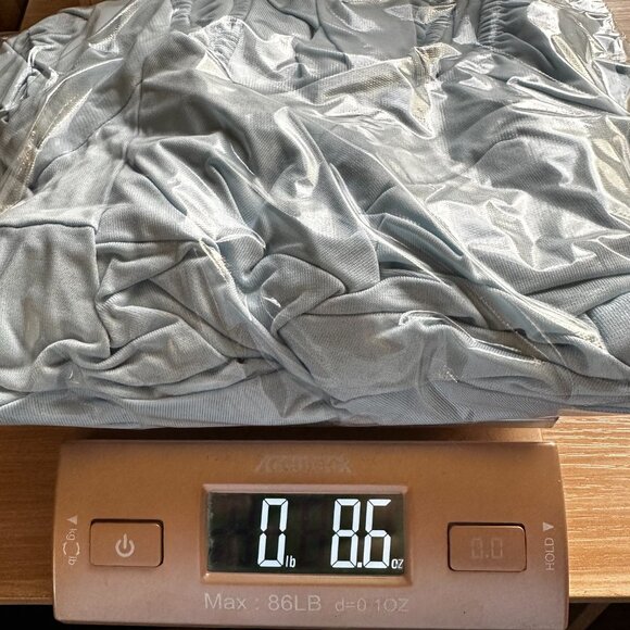 Lucy in the Sky Baby Blue Mesh Sleeve Mini Dress XS | Romantic Pastel Soft Girl - Picture 8 of 8